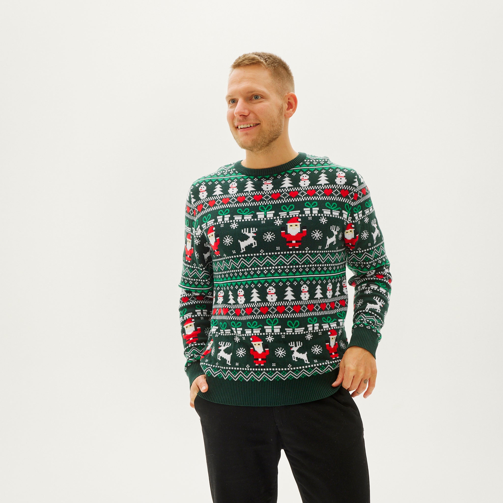 Le Pull De Noël Fin - Homme.